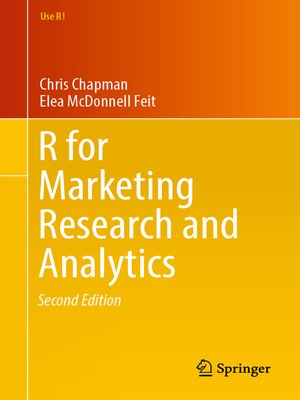 cover image of R For Marketing Research and Analytics